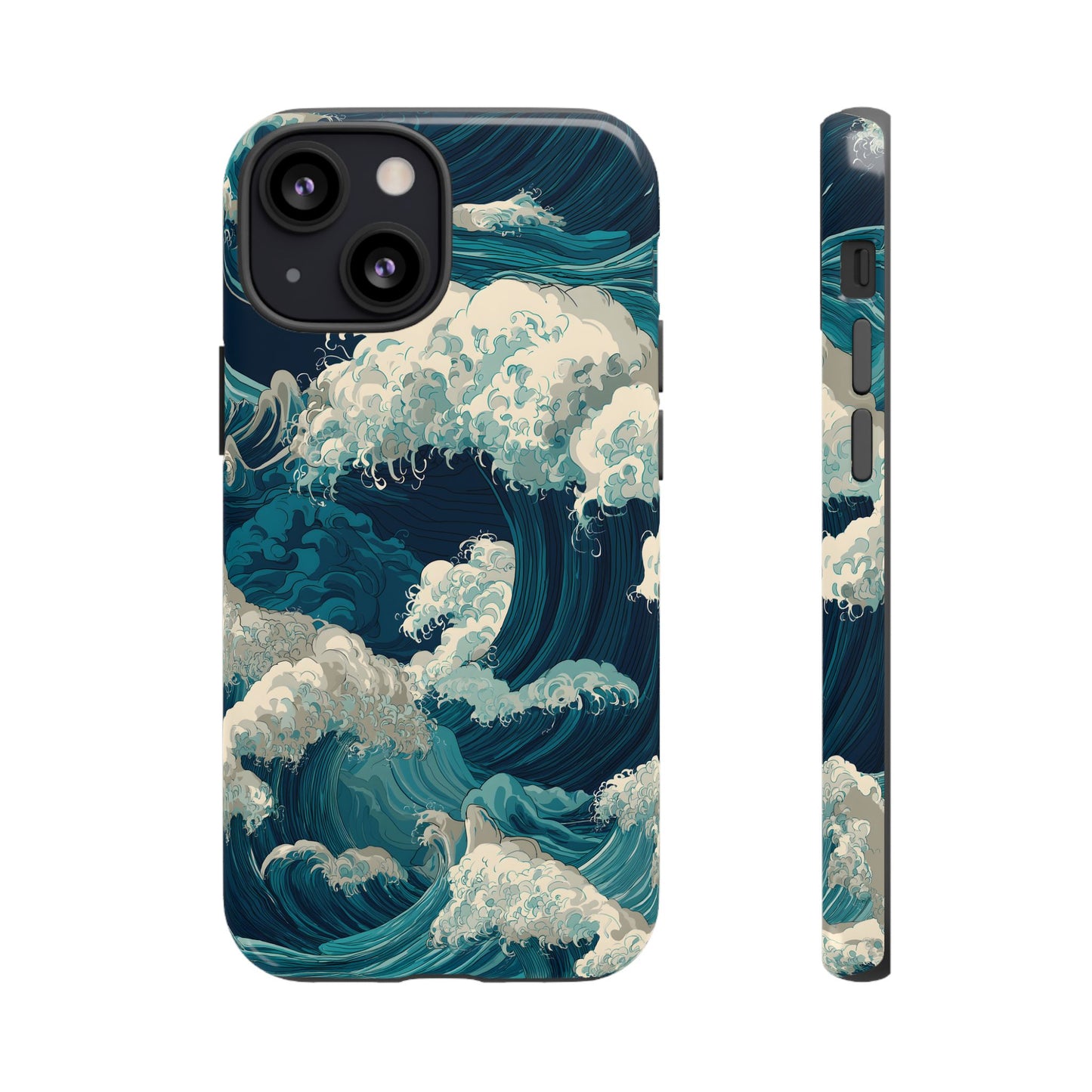 Eternal Waves – Tough Glossy iPhone Case