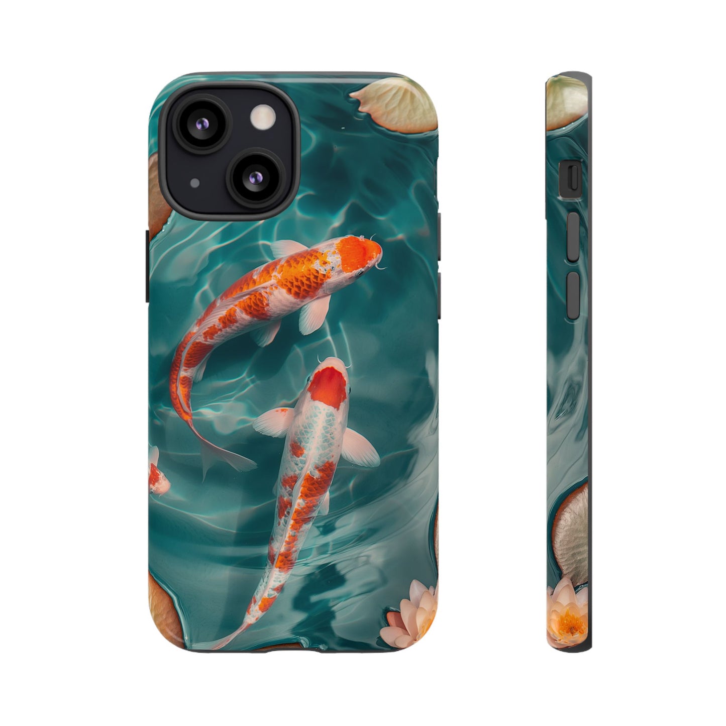 Tranquil Koi Pond – Tough Glossy iPhone Case