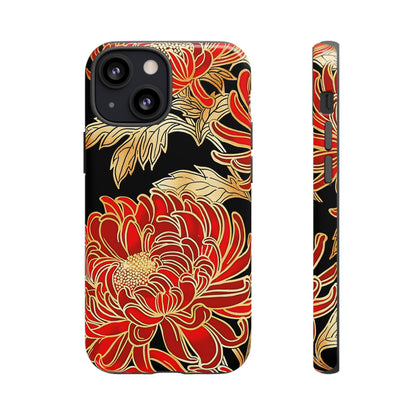 Ember Petals – Tough Glossy iPhone Case