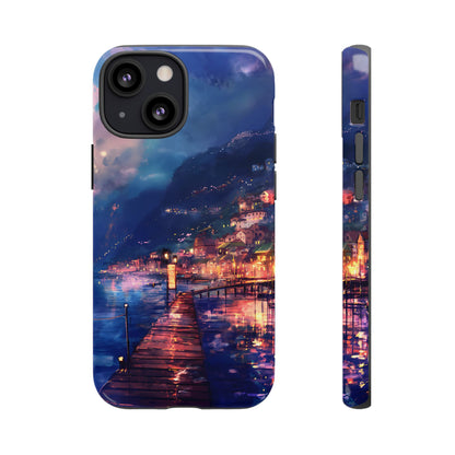 Twilight Harbor – Tough Glossy iPhone Case