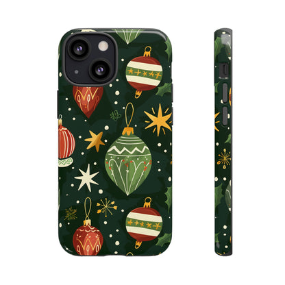 Evergreen Ornament Magic – Tough Glossy iPhone Case