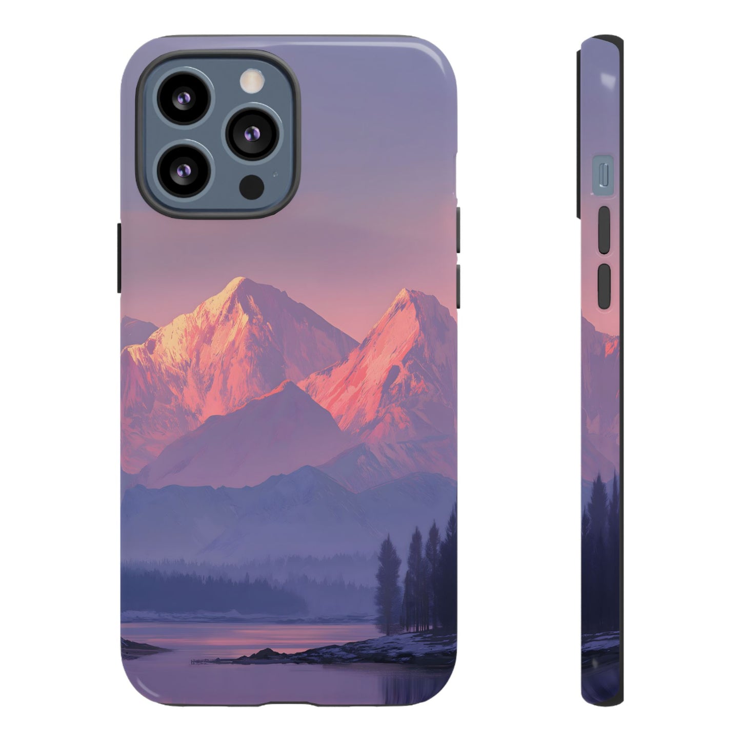 Crimson Peaks – Tough Glossy iPhone Case