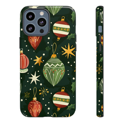 Evergreen Ornament Magic – Tough Glossy iPhone Case