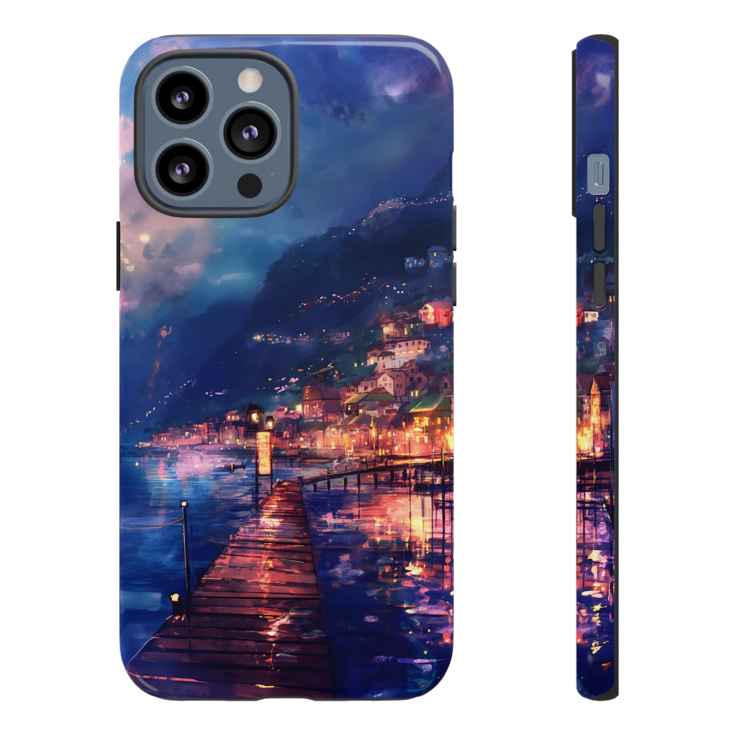 Twilight Harbor – Tough Glossy iPhone Case