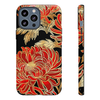 Ember Petals – Tough Glossy iPhone Case