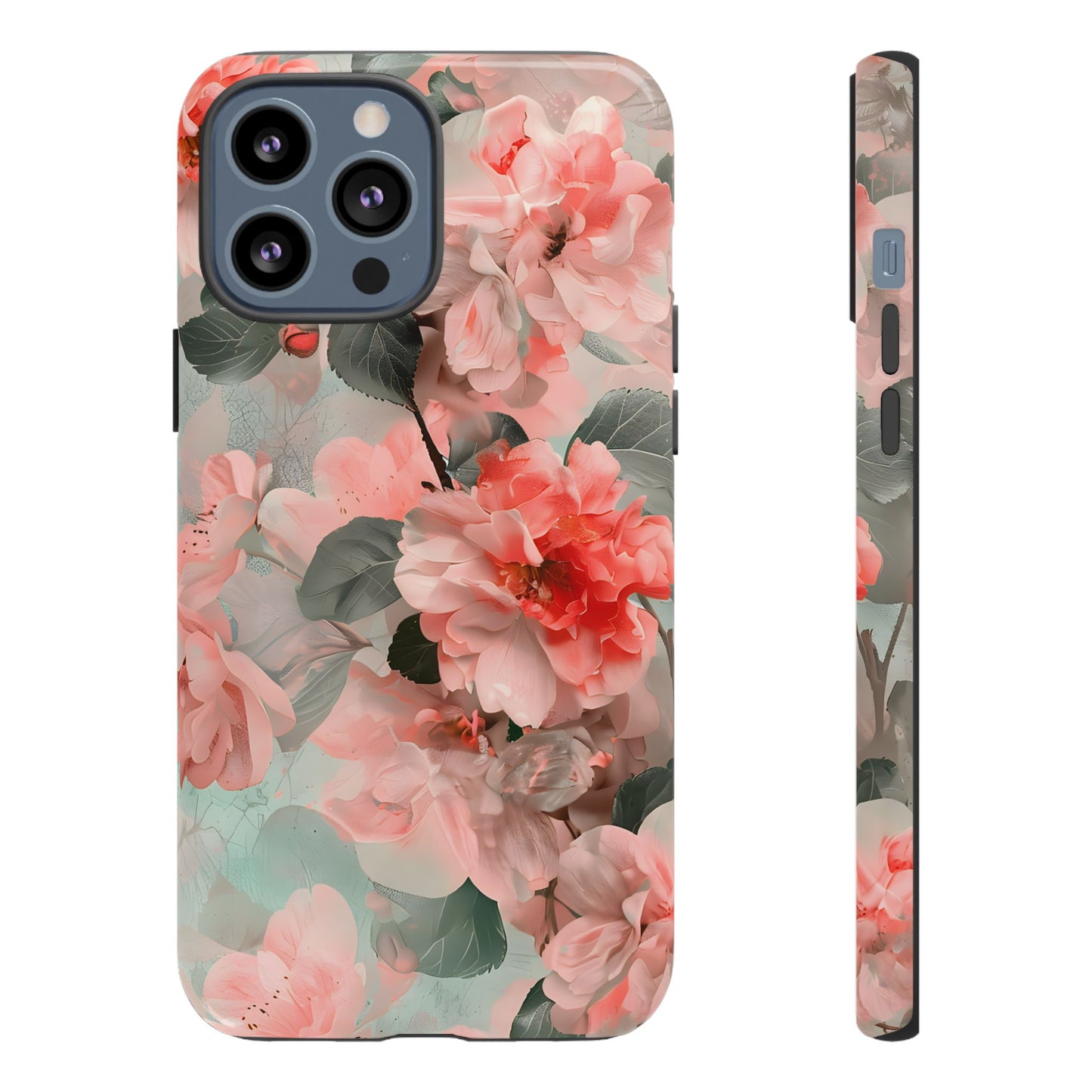Sakura Drift – Tough Glossy iPhone Case