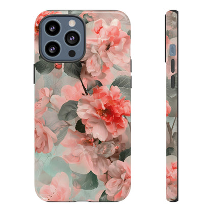 Sakura Drift – Tough Glossy iPhone Case