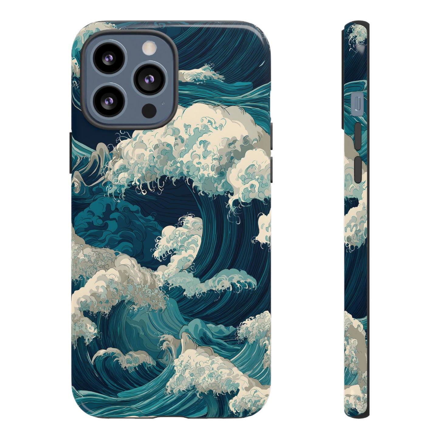 Eternal Waves – Tough Glossy iPhone Case