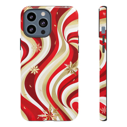 Peppermint Waves – Tough Glossy iPhone Case
