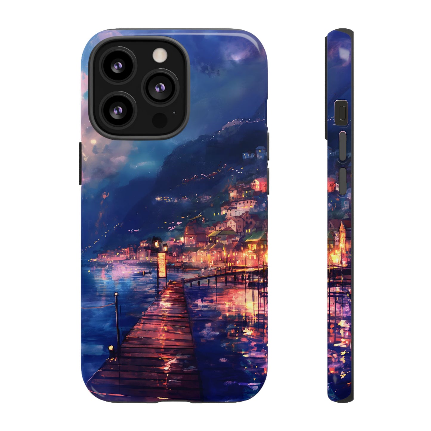 Twilight Harbor – Tough Glossy iPhone Case