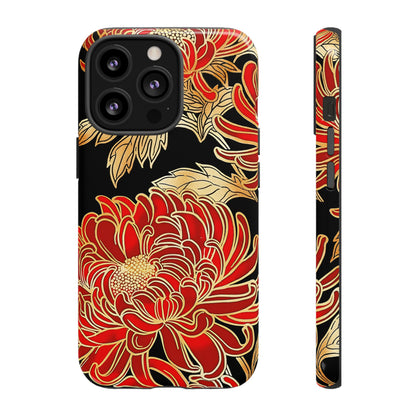 Ember Petals – Tough Glossy iPhone Case