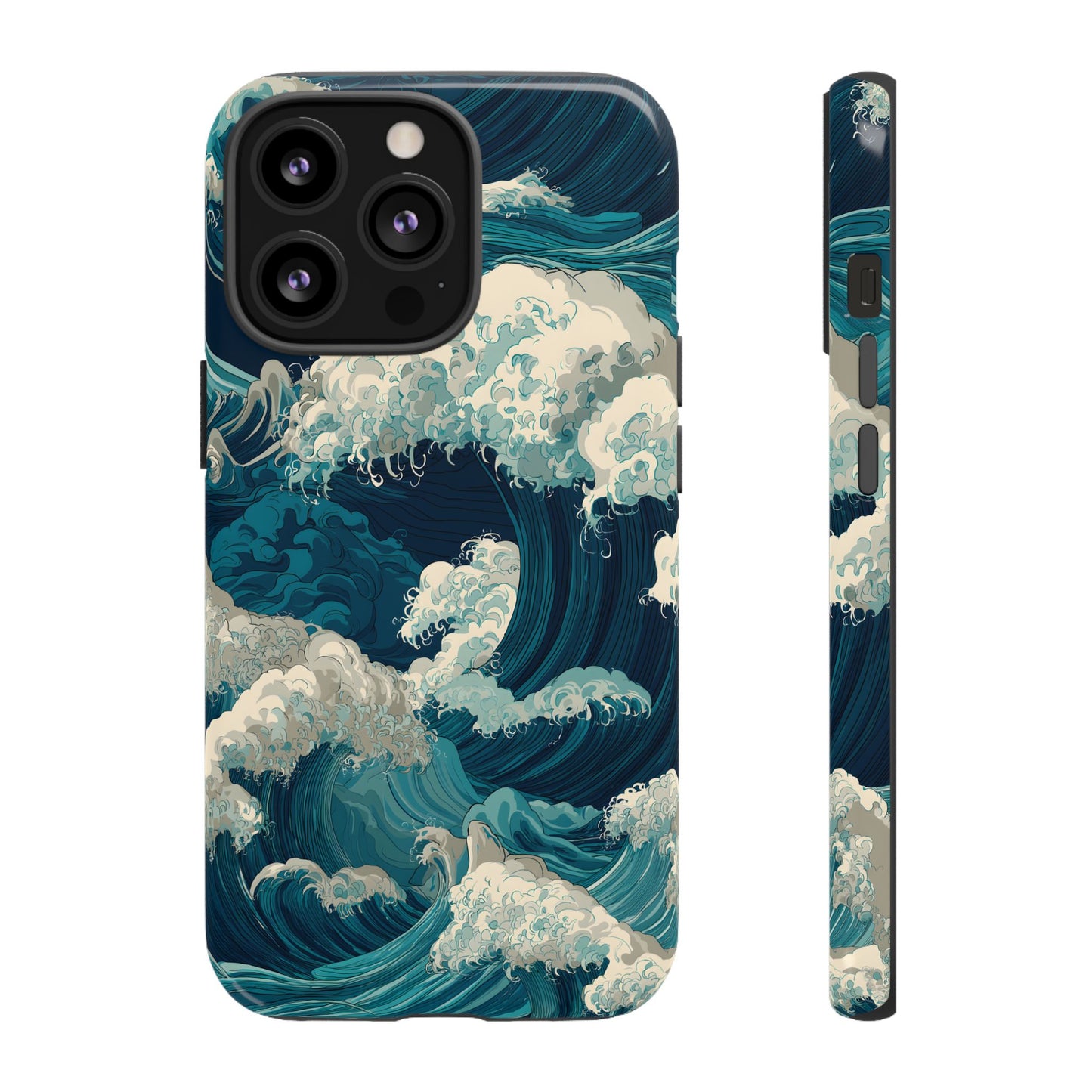 Eternal Waves – Tough Glossy iPhone Case