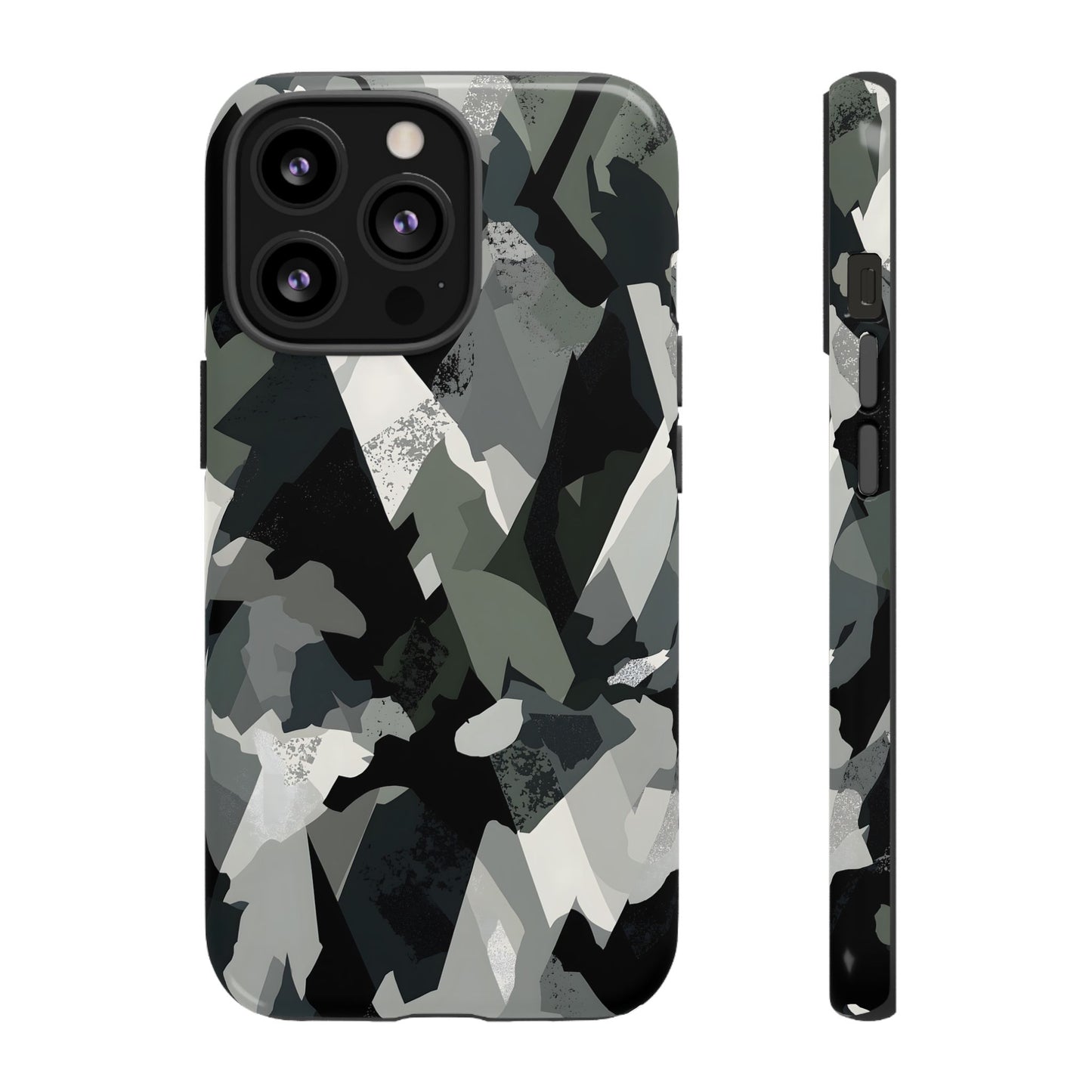 Urban Camo – Tough Glossy iPhone Case