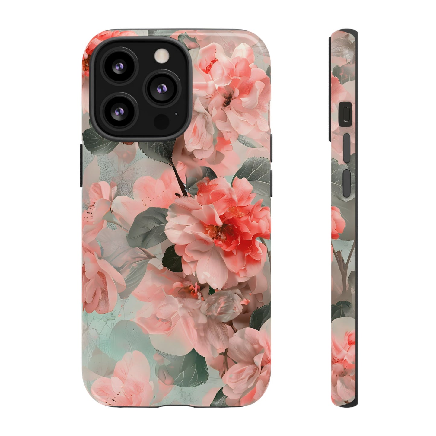 Sakura Drift – Tough Glossy iPhone Case