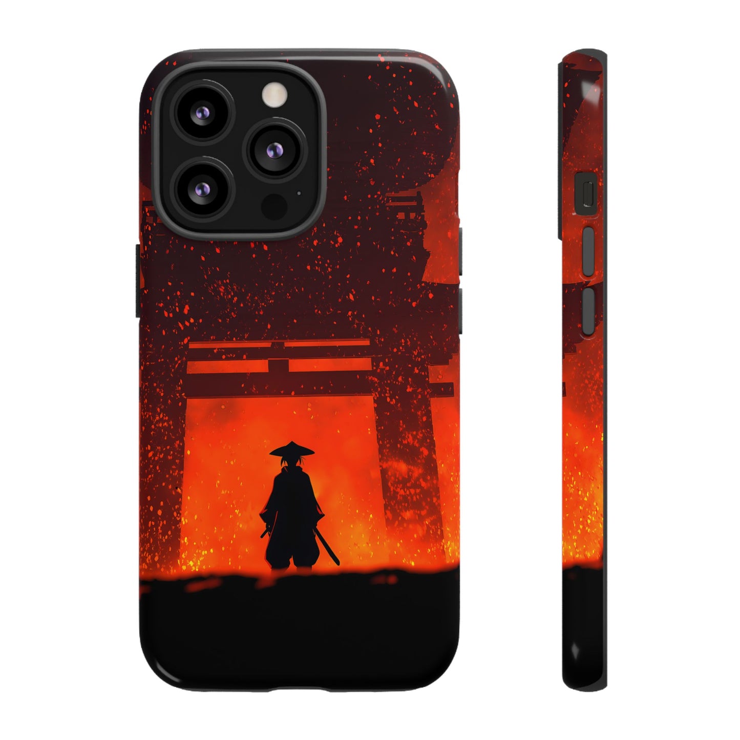 Inferno Gate – Tough Glossy iPhone Case