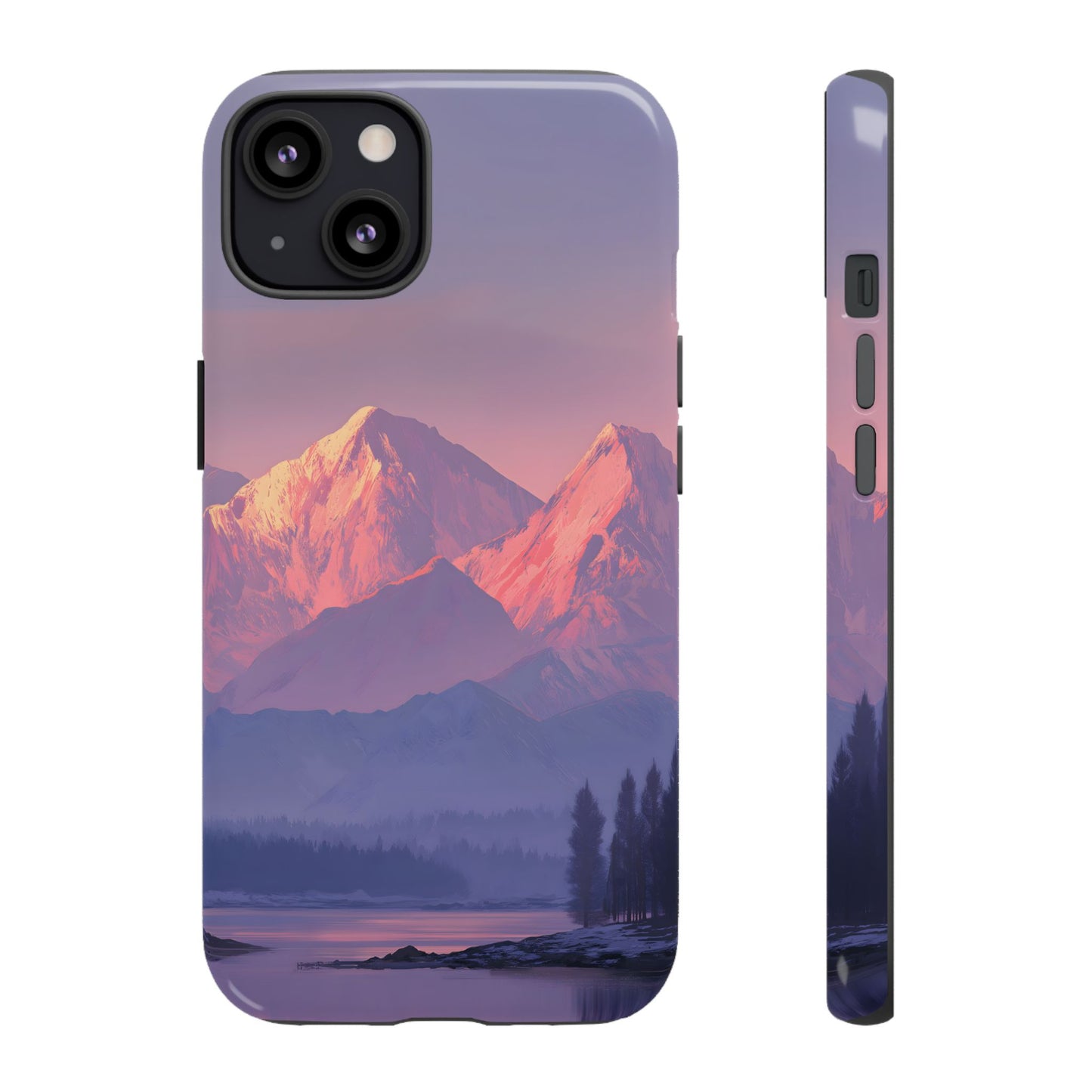 Crimson Peaks – Tough Glossy iPhone Case