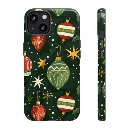 Evergreen Ornament Magic – Tough Glossy iPhone Case