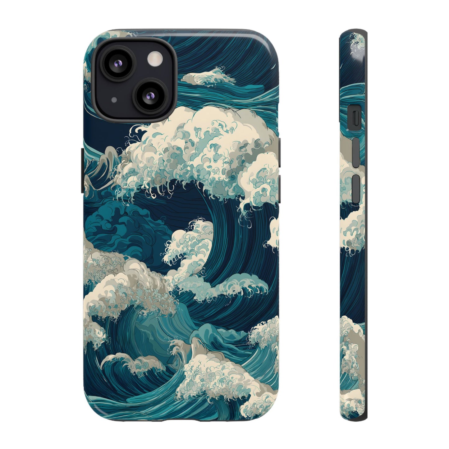 Eternal Waves – Tough Glossy iPhone Case