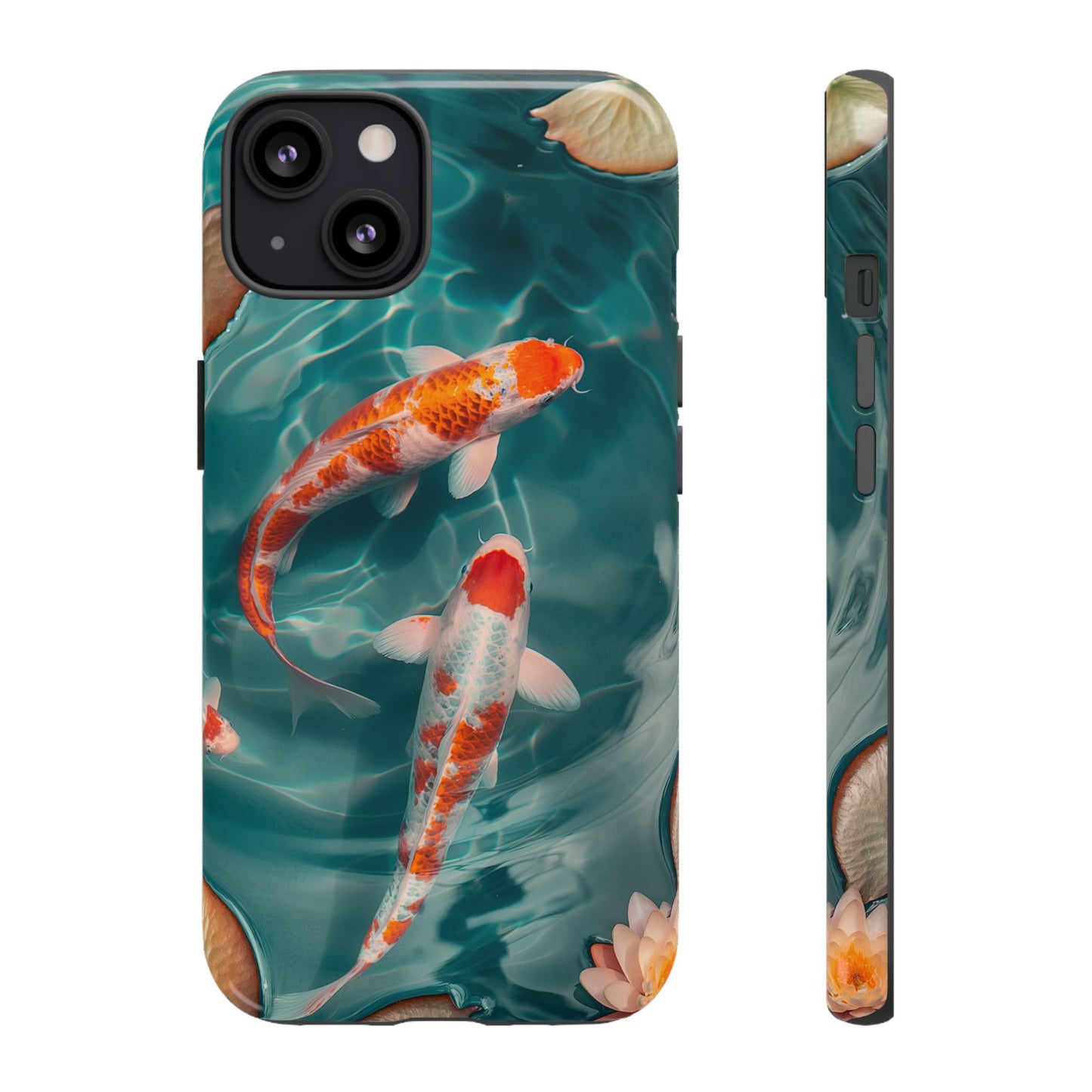 Tranquil Koi Pond – Tough Glossy iPhone Case
