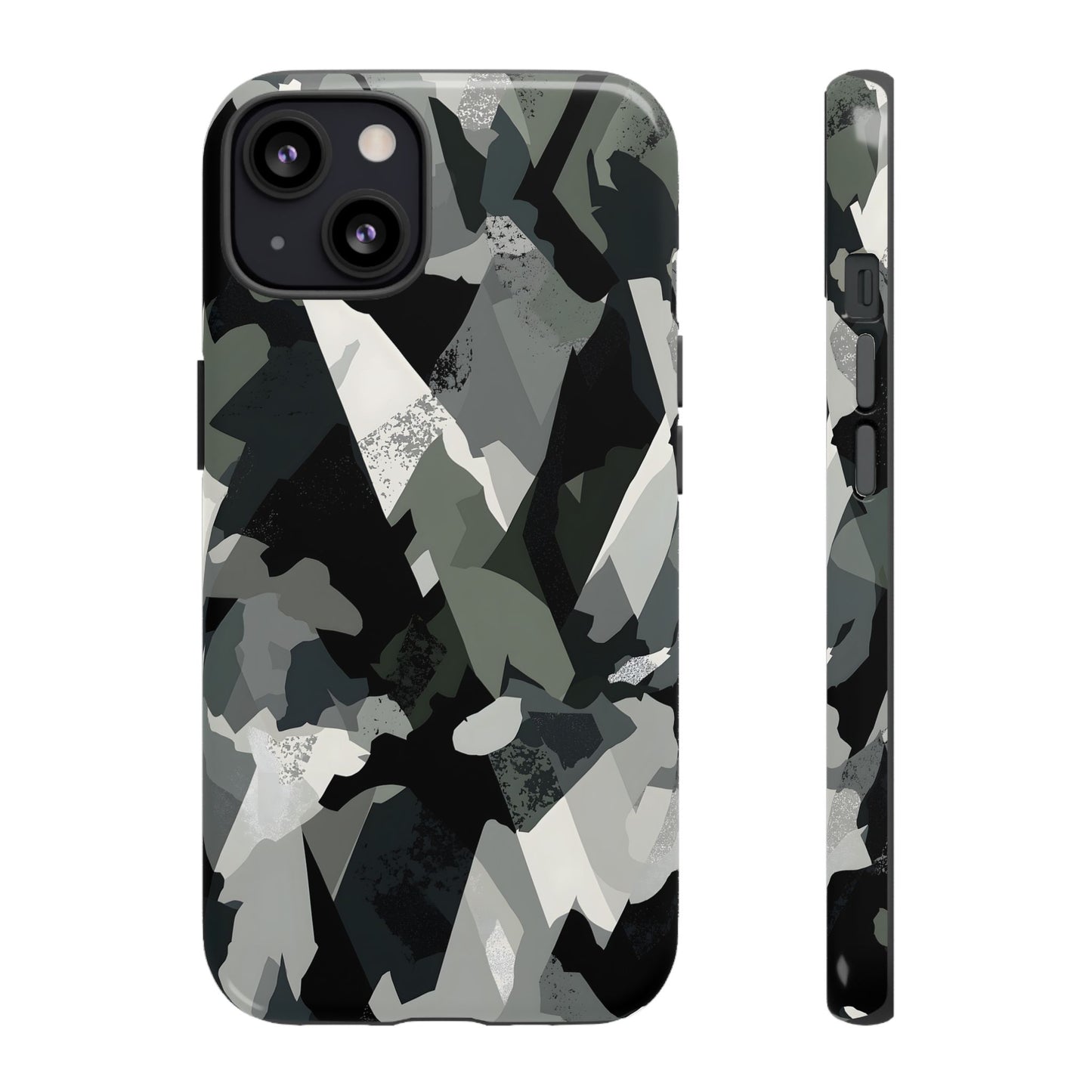 Urban Camo – Tough Glossy iPhone Case