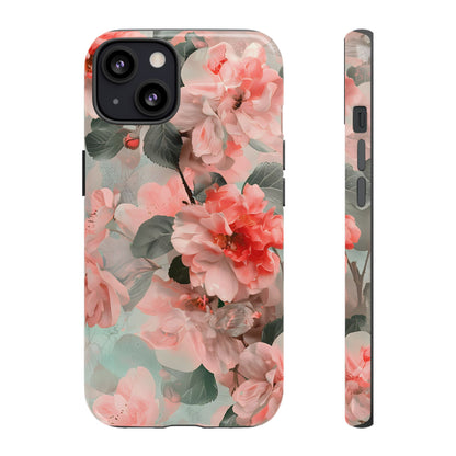Sakura Drift – Tough Glossy iPhone Case