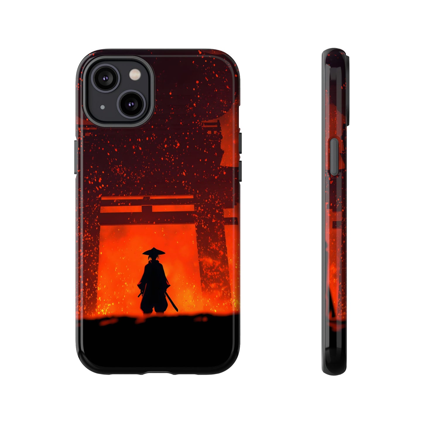 Inferno Gate – Tough Glossy iPhone Case