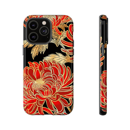 Ember Petals – Tough Glossy iPhone Case