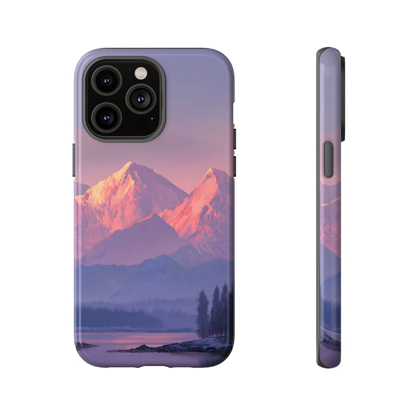 Crimson Peaks – Tough Glossy iPhone Case