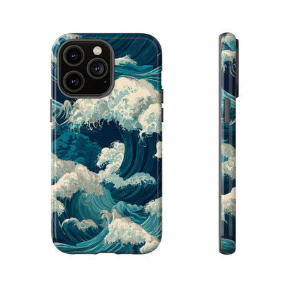 Eternal Waves – Tough Glossy iPhone Case