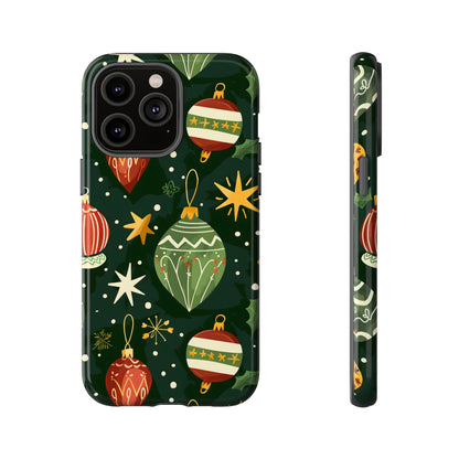 Evergreen Ornament Magic – Tough Glossy iPhone Case