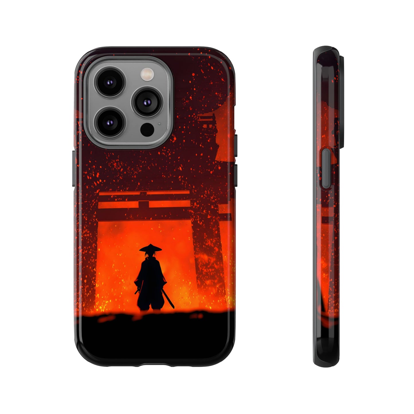 Inferno Gate – Tough Glossy iPhone Case