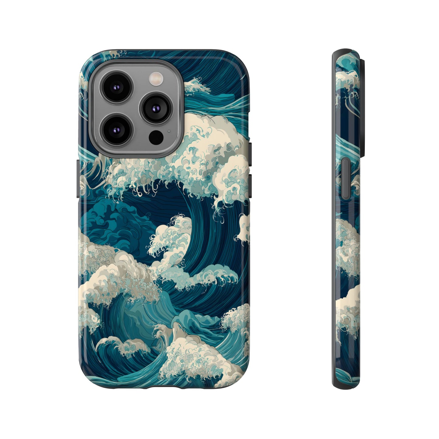 Eternal Waves – Tough Glossy iPhone Case