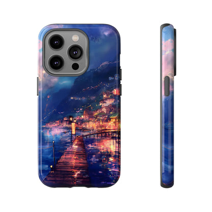 Twilight Harbor – Tough Glossy iPhone Case