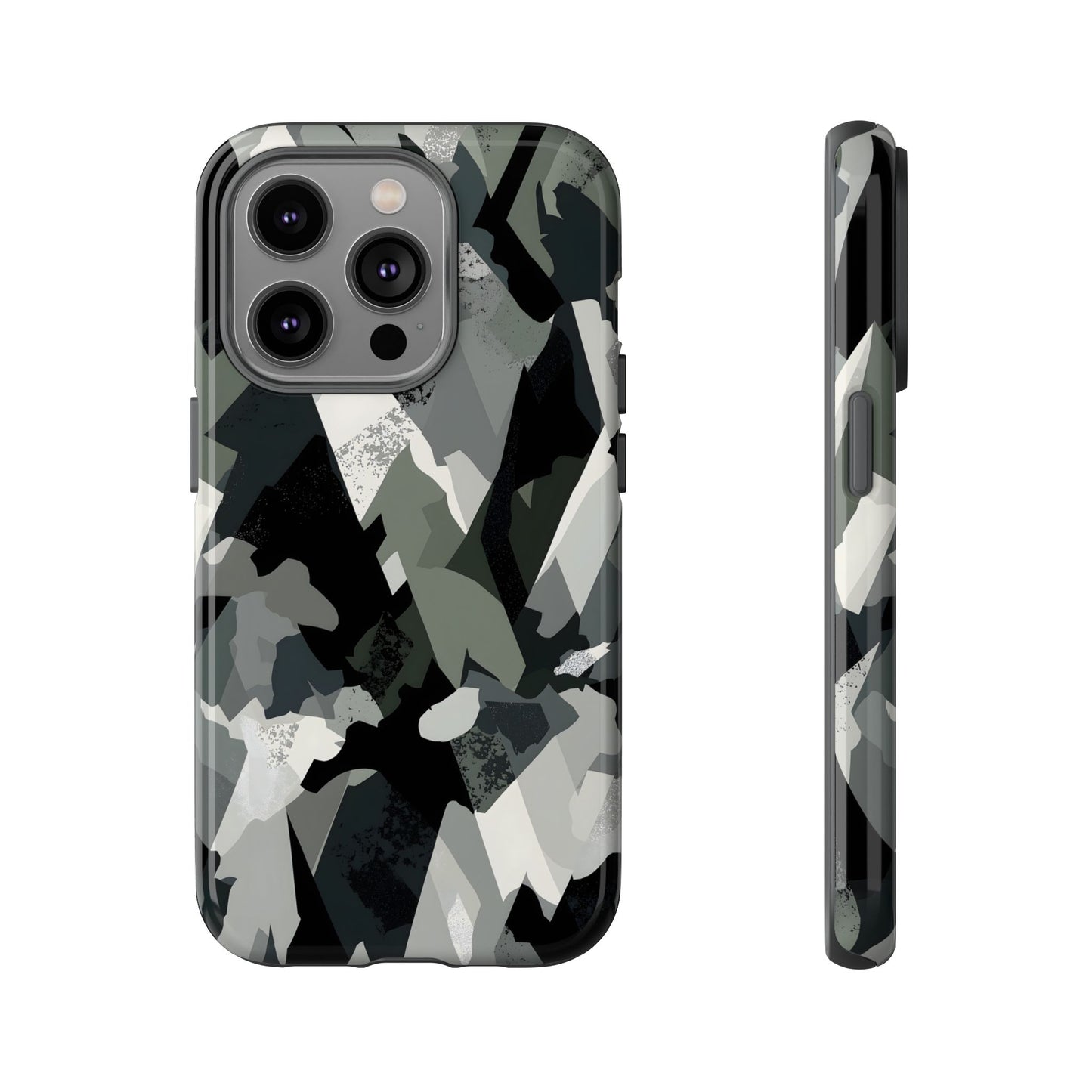 Urban Camo – Tough Glossy iPhone Case