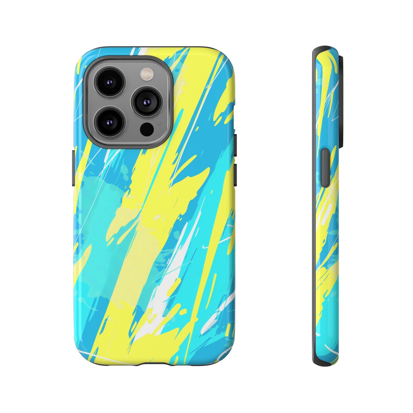 Neon Surge – Tough Glossy iPhone Case