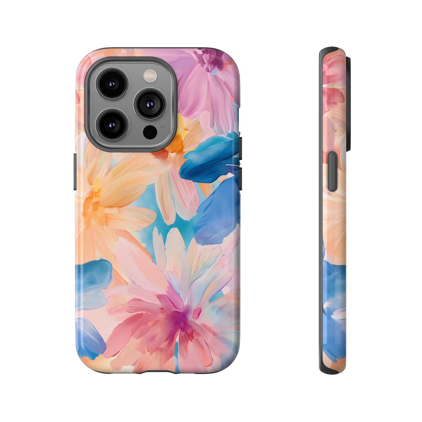 Radiant Bloom – Tough Glossy iPhone Case