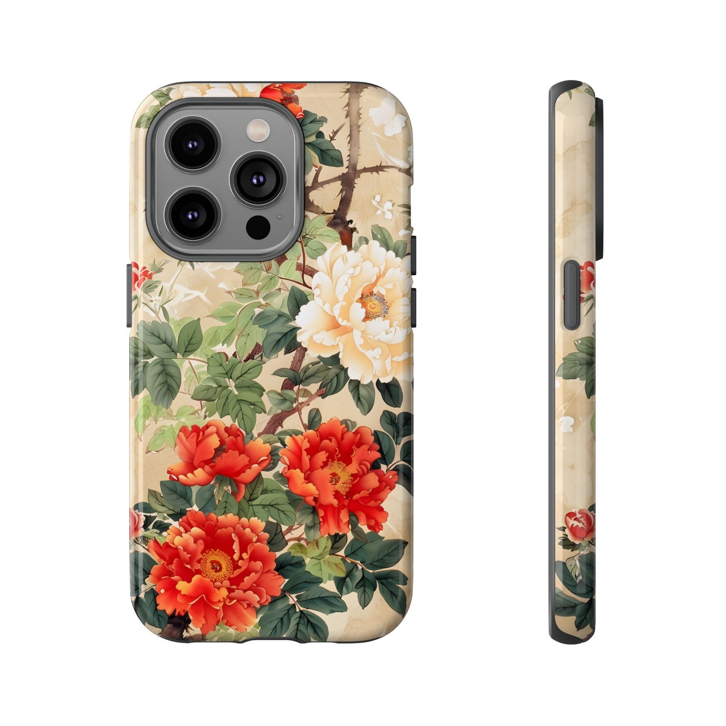 Imperial Bloom – Tough Glossy iPhone Case