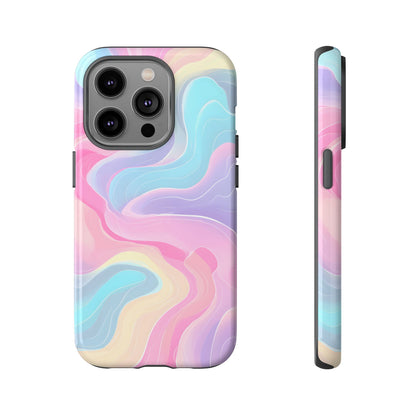 Pastel Mirage – Tough Glossy iPhone Case