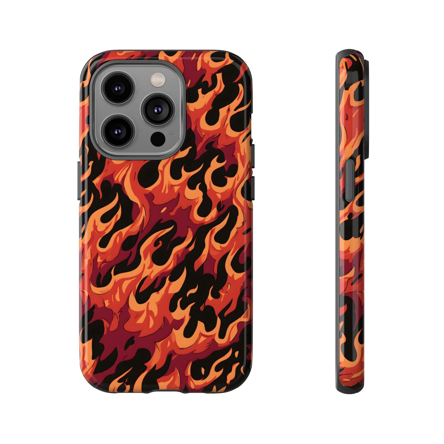 Inferno Blaze – Tough Glossy iPhone Case