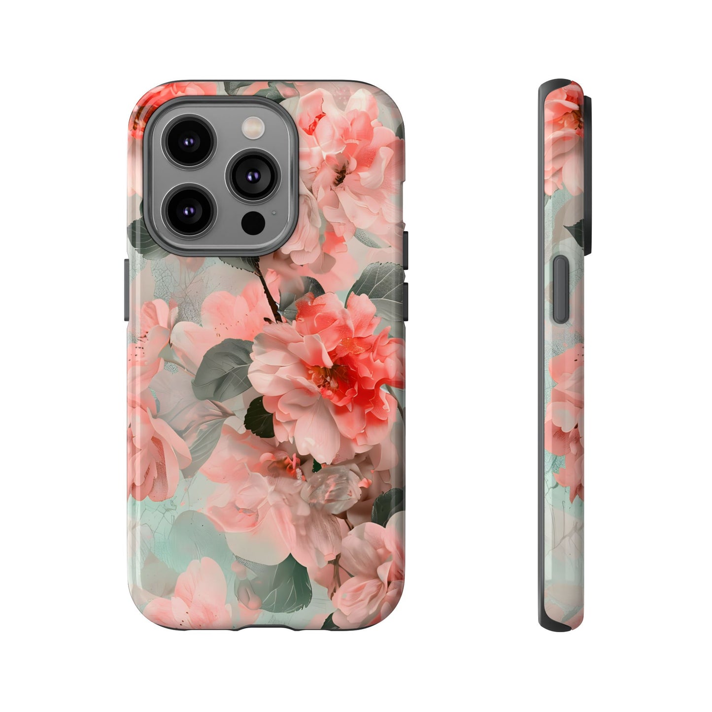 Sakura Drift – Tough Glossy iPhone Case