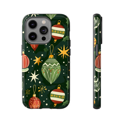 Evergreen Ornament Magic – Tough Glossy iPhone Case
