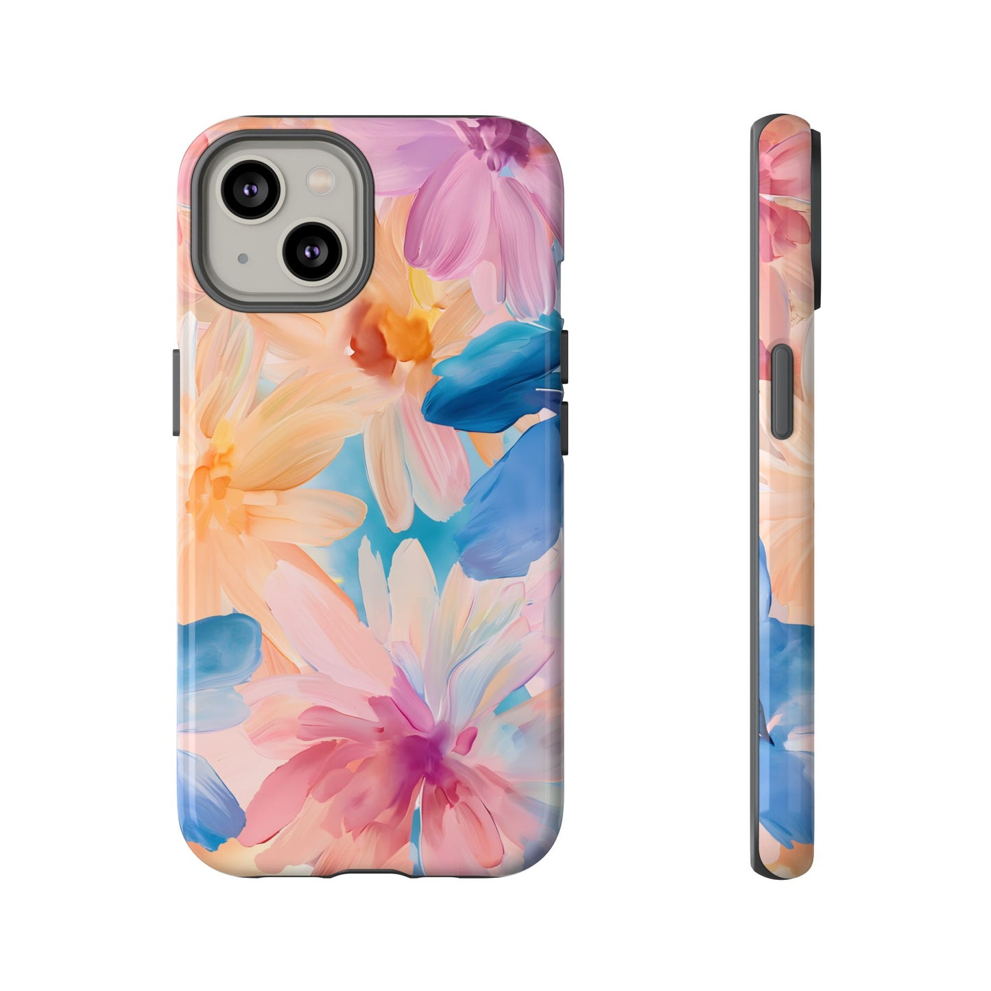 Radiant Bloom – Tough Glossy iPhone Case