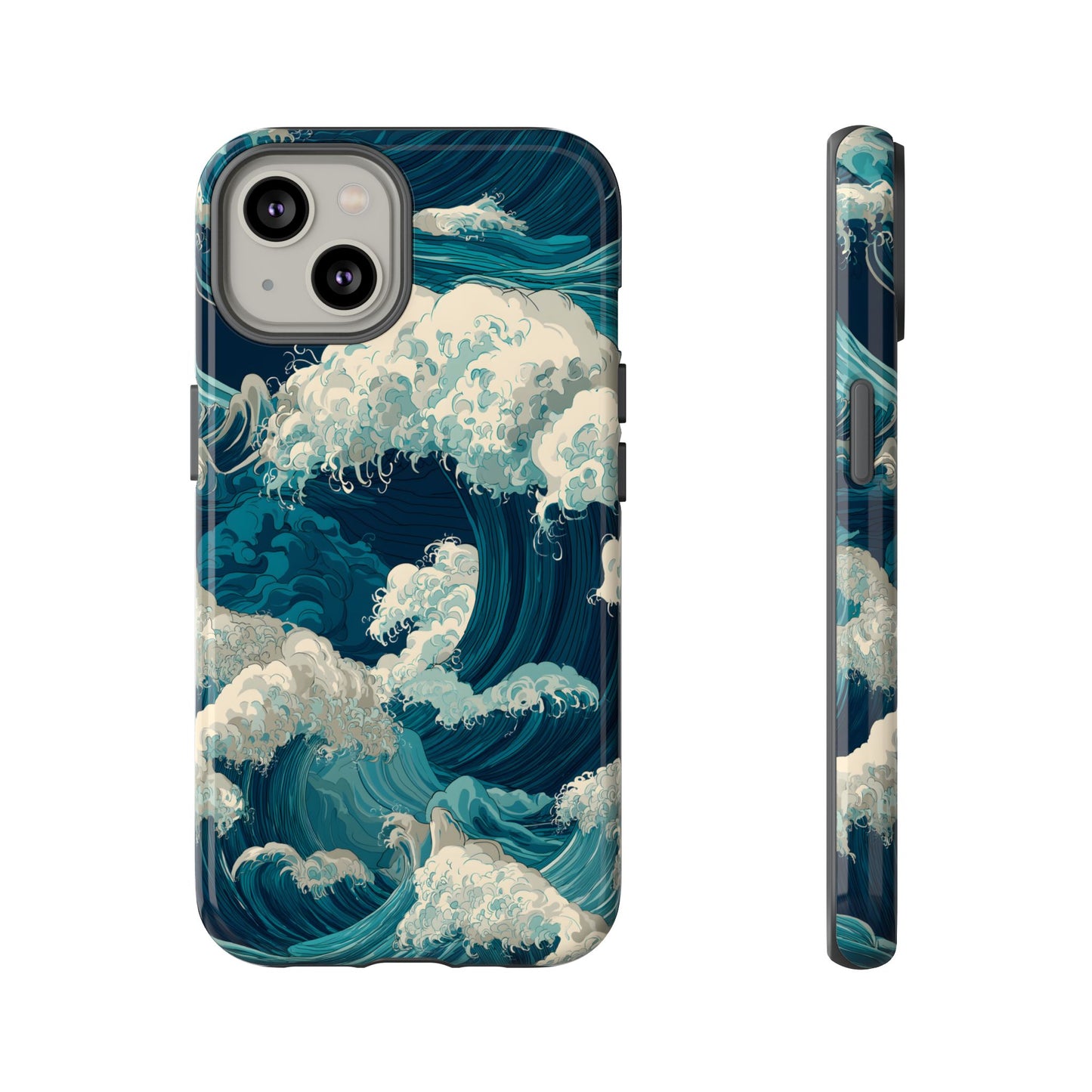 Eternal Waves – Tough Glossy iPhone Case