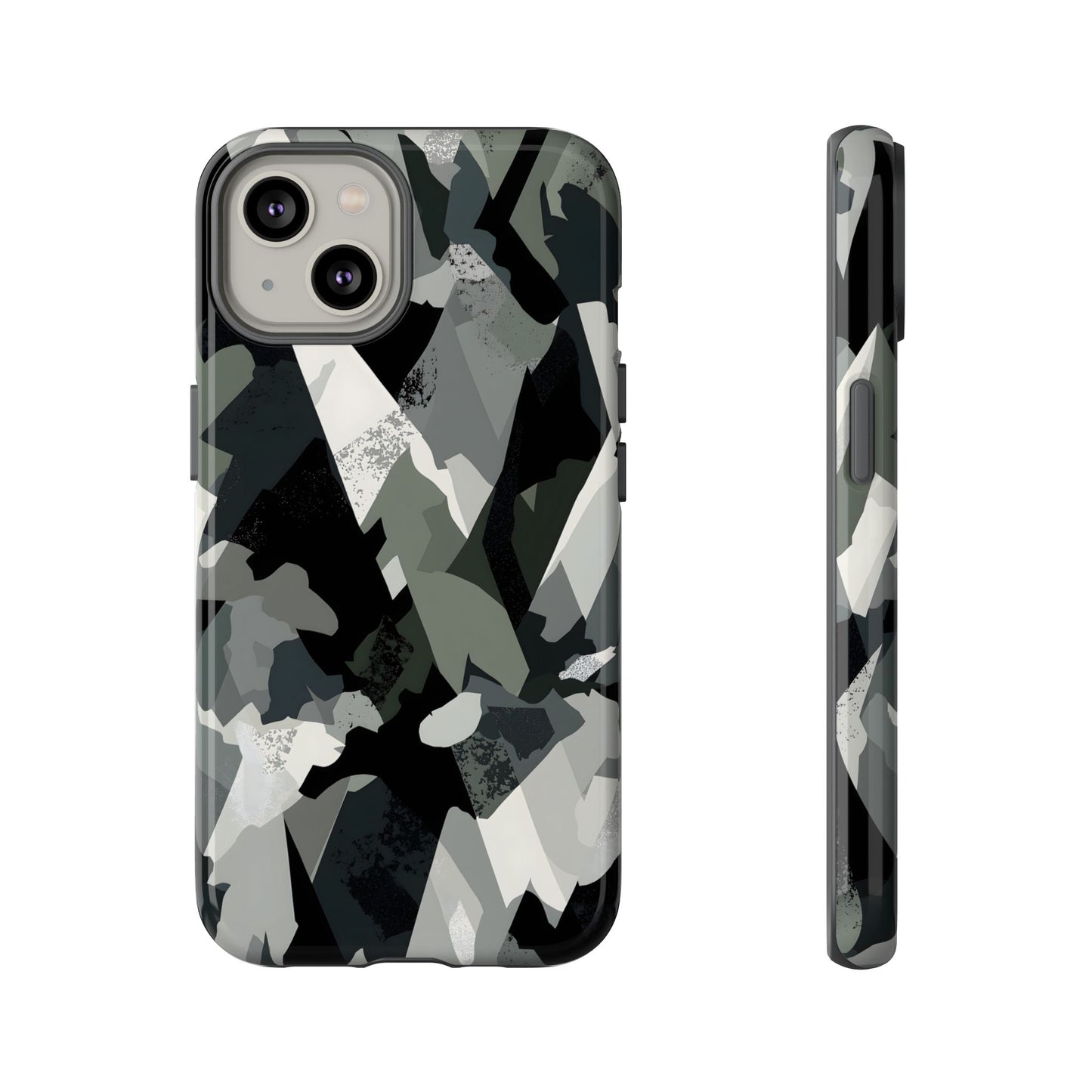Urban Camo – Tough Glossy iPhone Case
