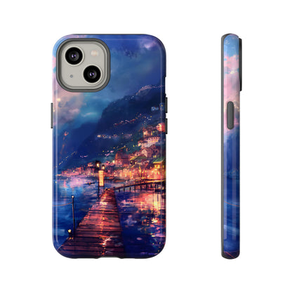 Twilight Harbor – Tough Glossy iPhone Case