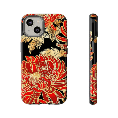 Ember Petals – Tough Glossy iPhone Case