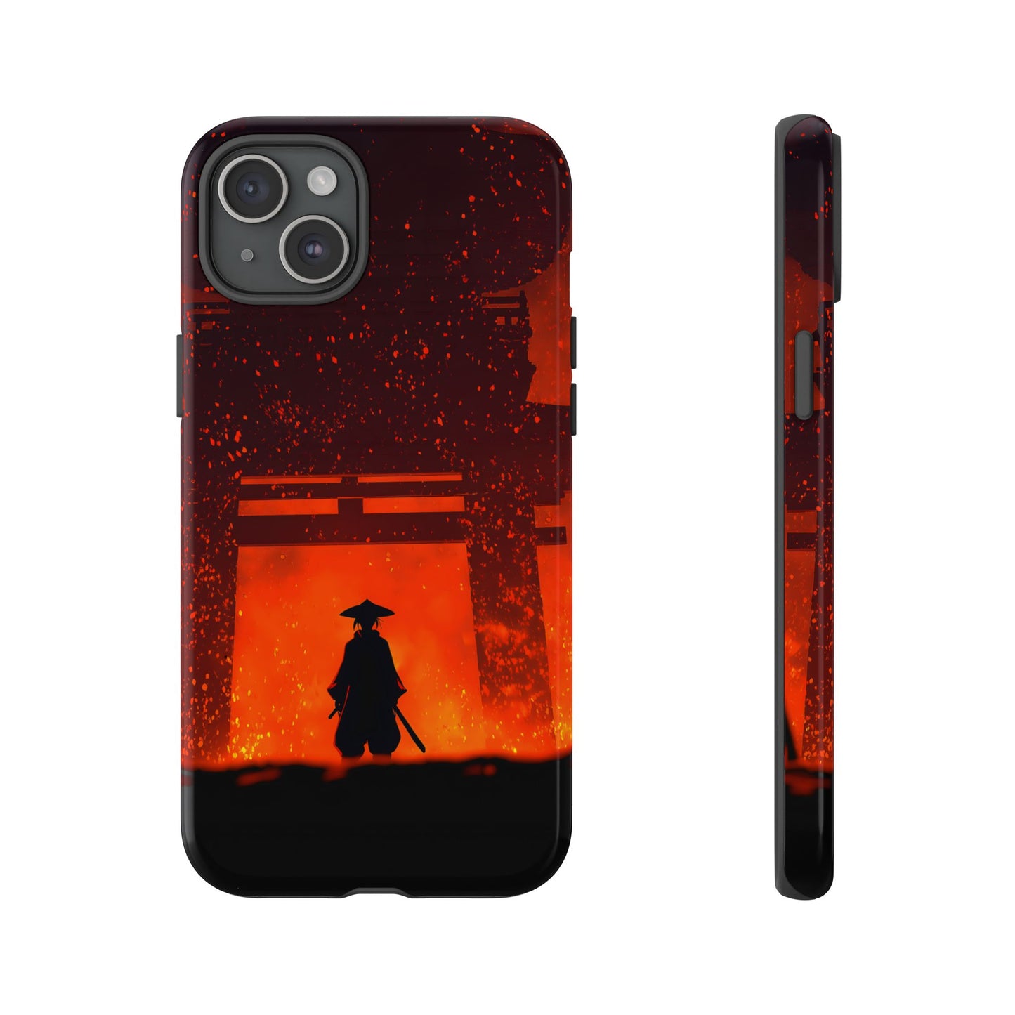 Inferno Gate – Tough Glossy iPhone Case