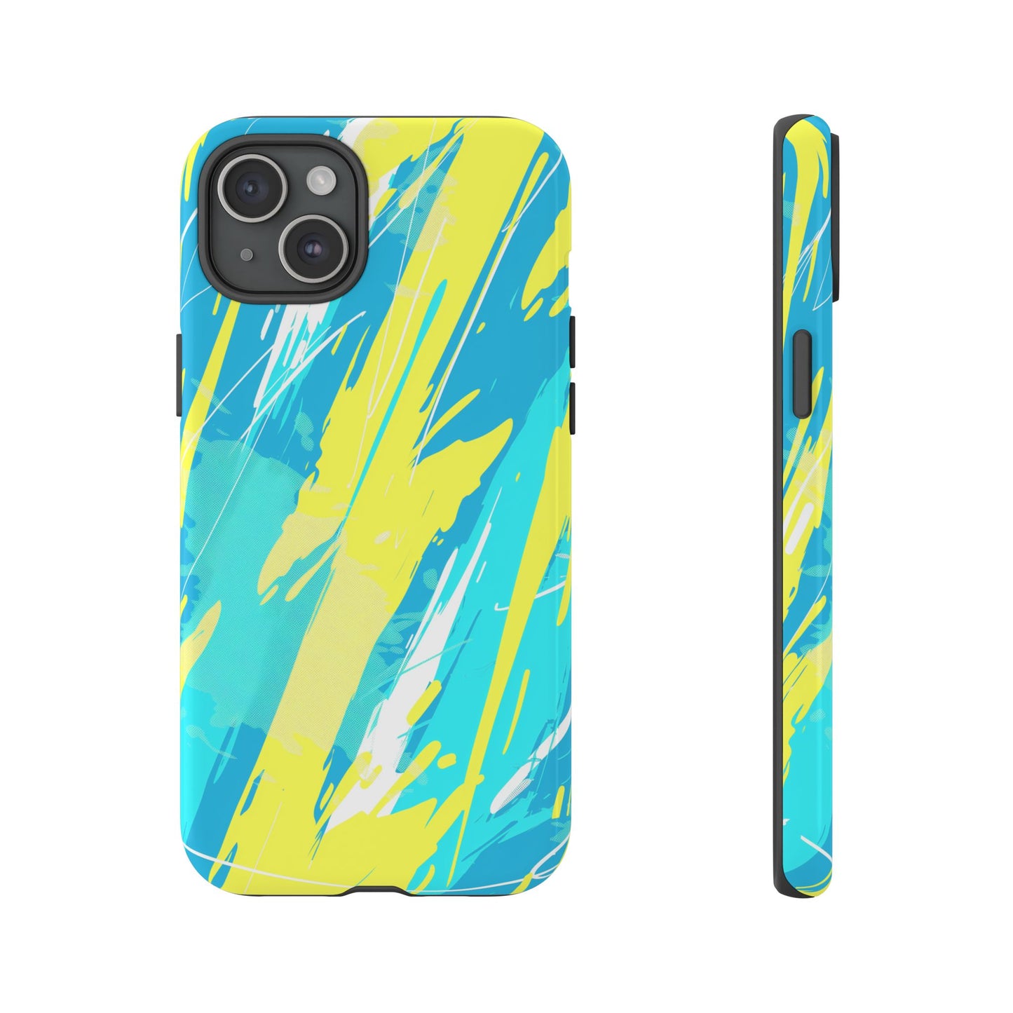 Neon Surge – Tough Glossy iPhone Case