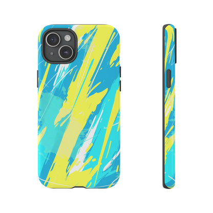 Neon Surge – Tough Glossy iPhone Case