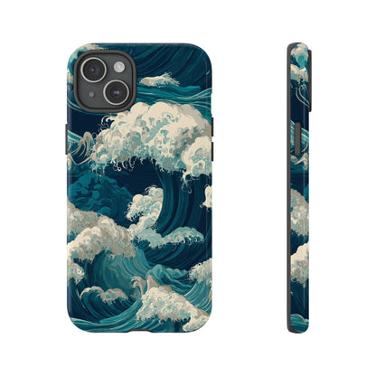 Eternal Waves – Tough Glossy iPhone Case